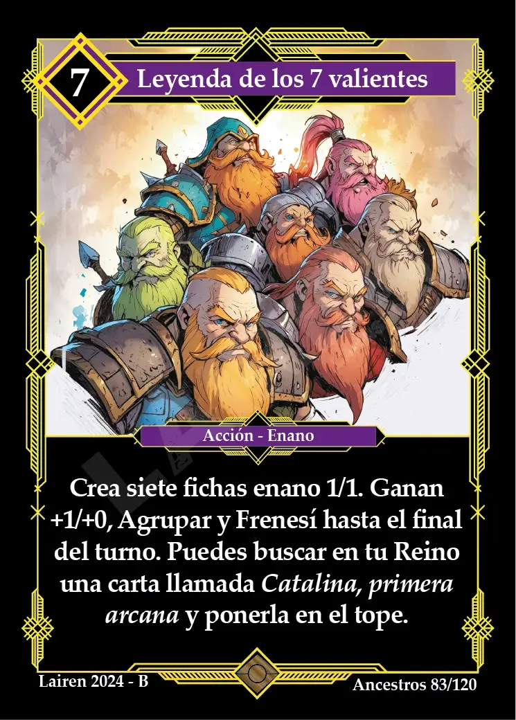 083 LEYENDA DE LOS 7 VALIENTES