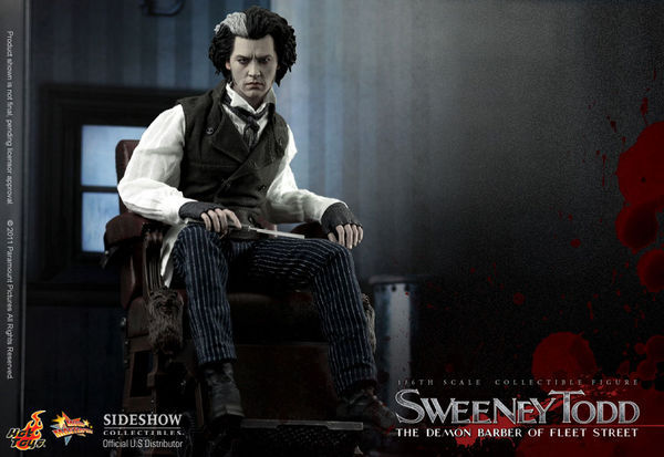 Thumbnail: Sweeney Todd Action Figure 1/6 Ölçek Aksiyon Figür Hot Toys