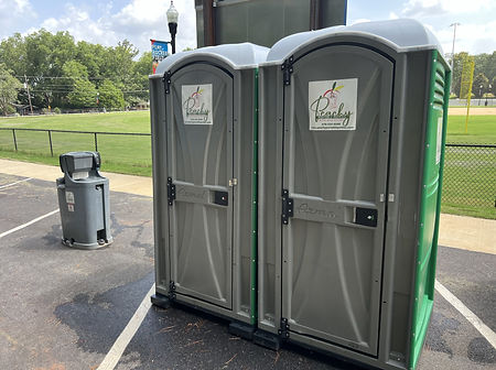 standard porta potty samples