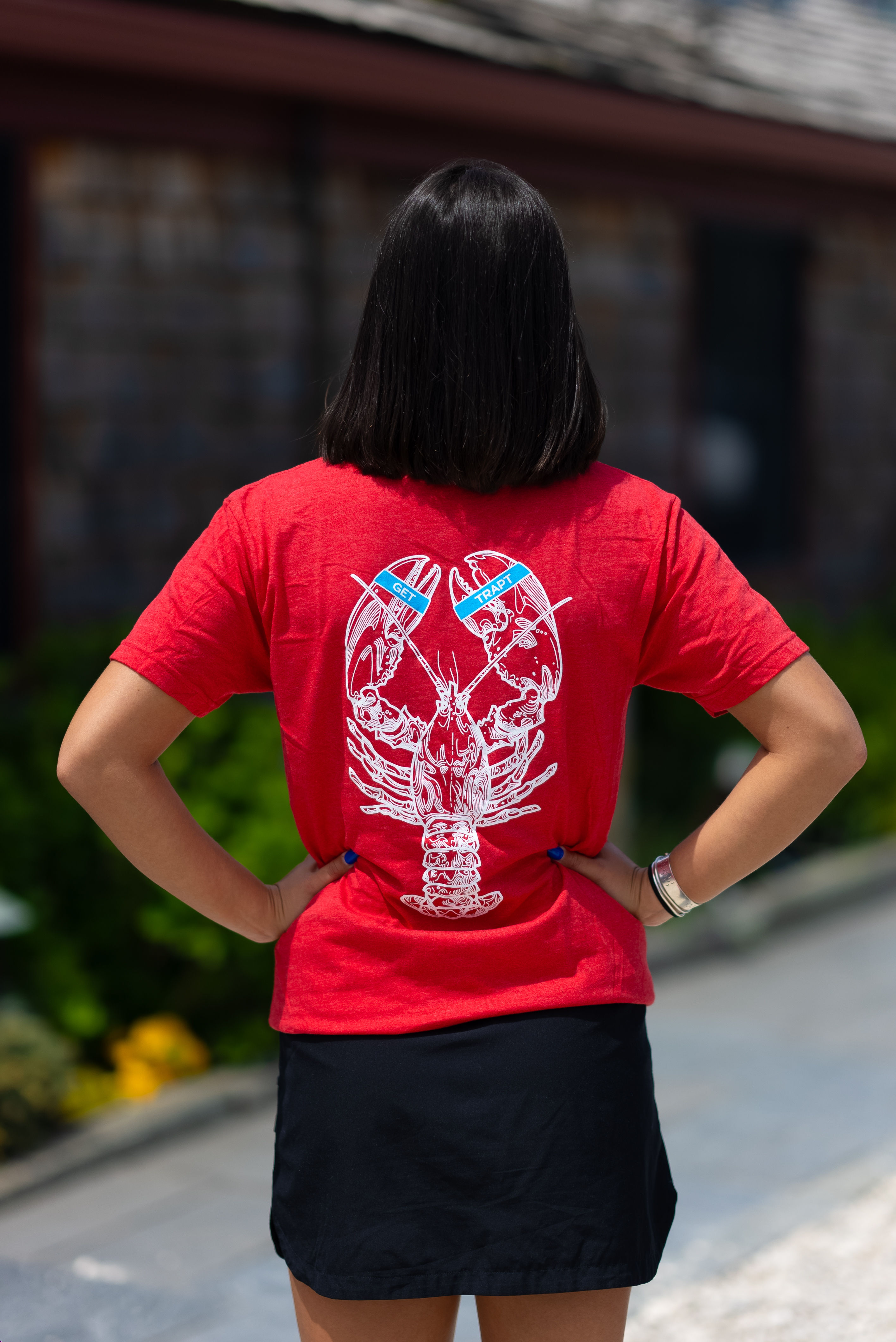 The Big Lobster Tee Red