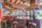 View of bar area of the Chart Room