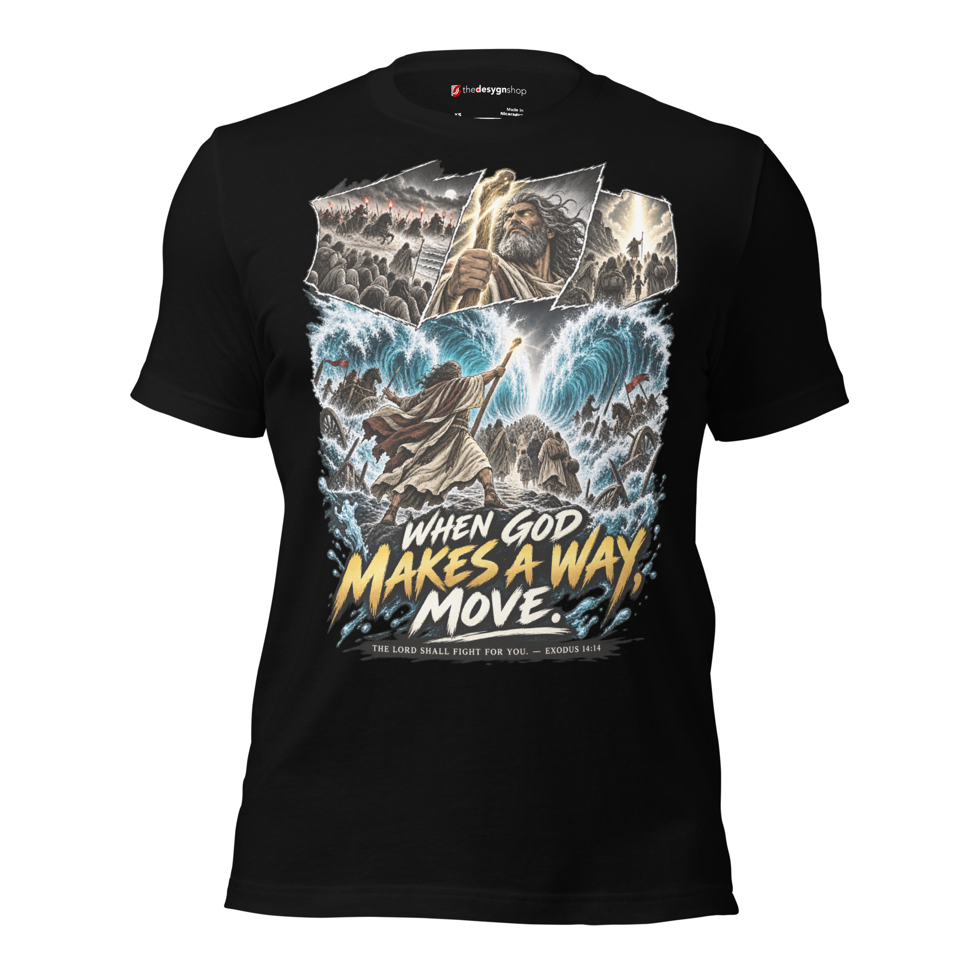 When HE Makes A Way T-shirt
