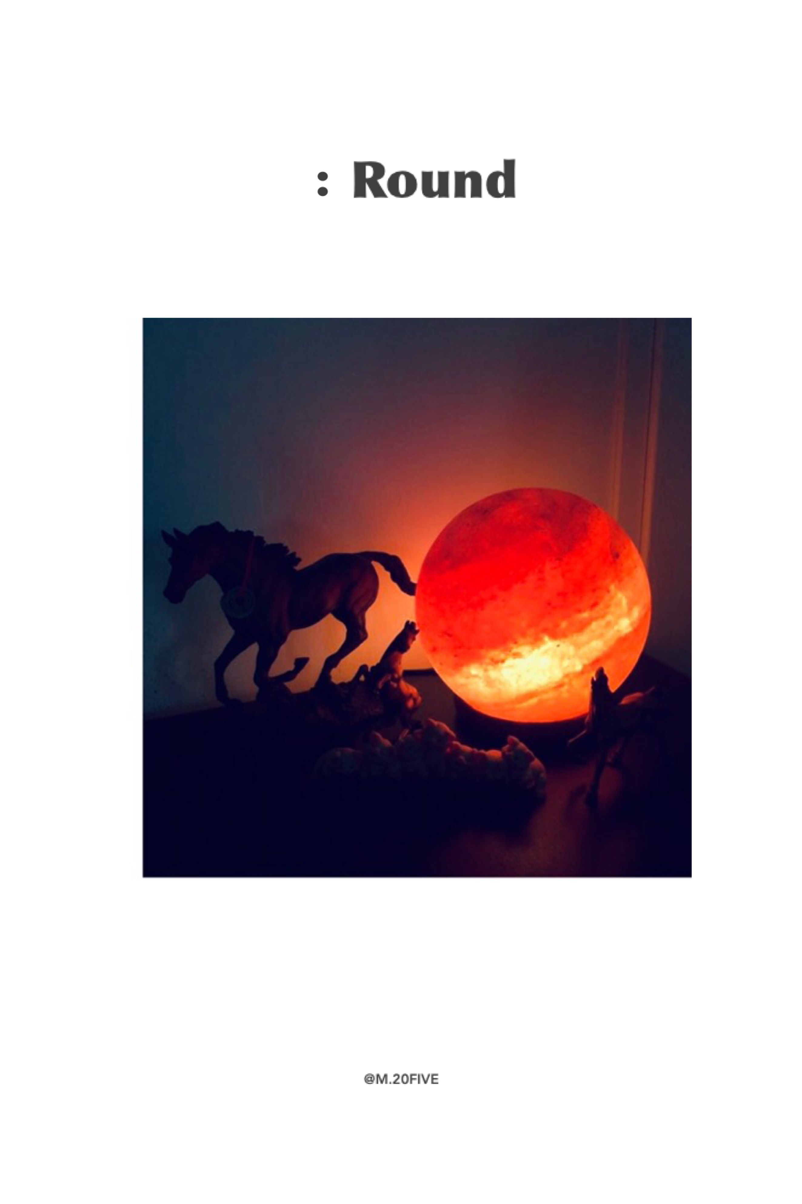 Himalayan Salt Lamp (Round)