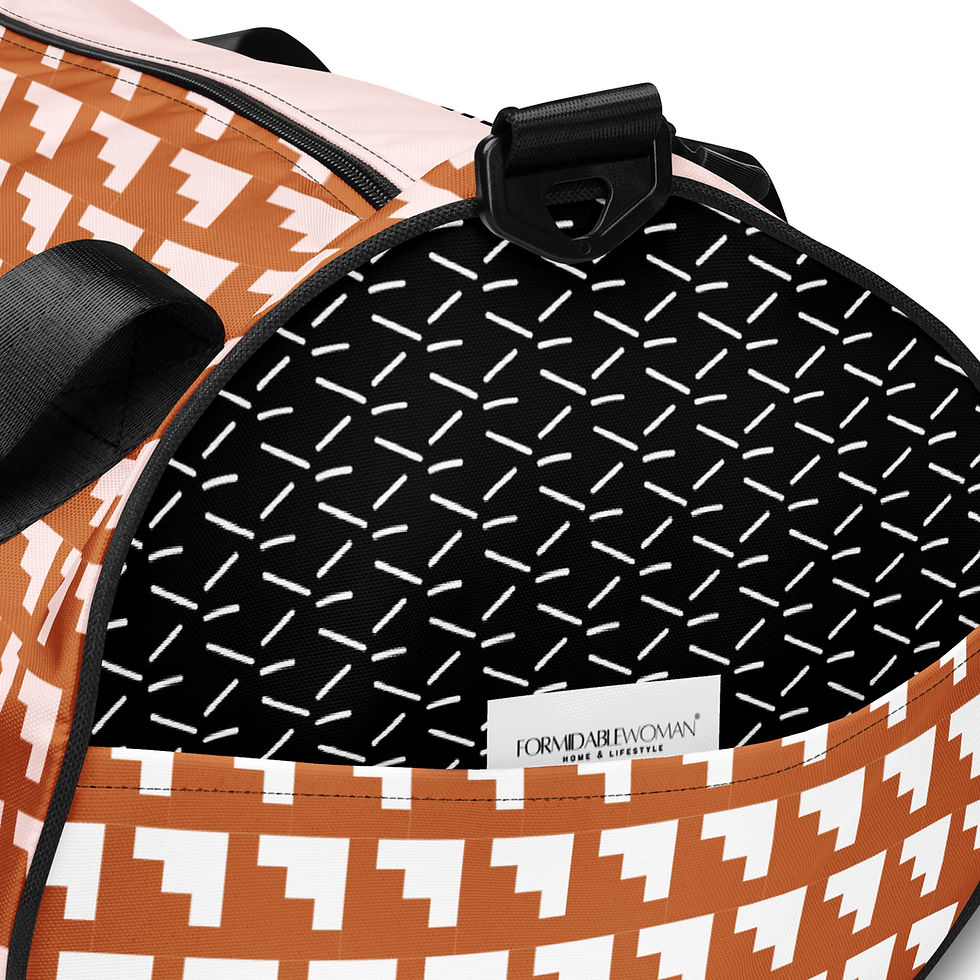 Miniature : Antiqua Deco All-over print gym bag