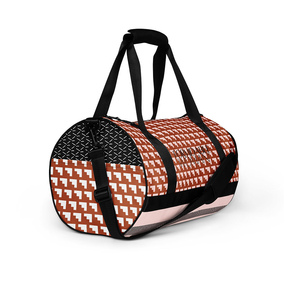 Miniatura: Antiqua Deco All-over print gym bag