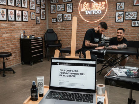 GUIA COMPLETO DE CUIDADOS PÓS TATUAGEM