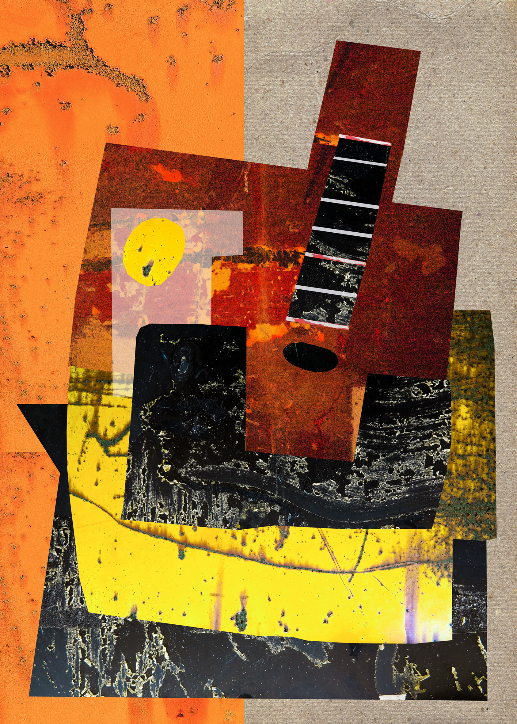 nature morte with a guitar