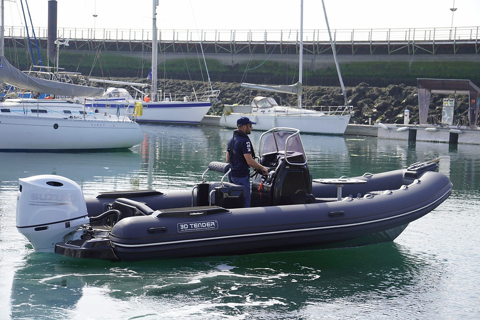Miniature : Dream 655 PVC Black Limited Edition Hypalon Gelcoat Black