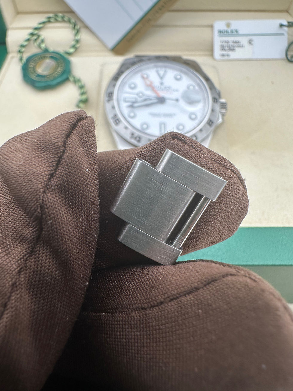 Thumbnail: Rolex Explorer 2 Men’s Watch 216570- Polar White Dial - 2019 Box And Papers