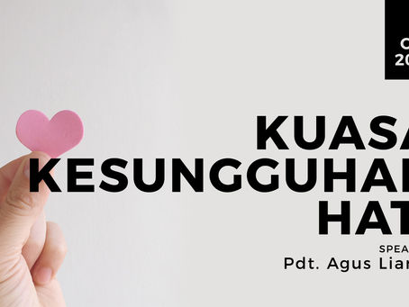 Agus Lianto - Kuasa Kesungguhan Hati