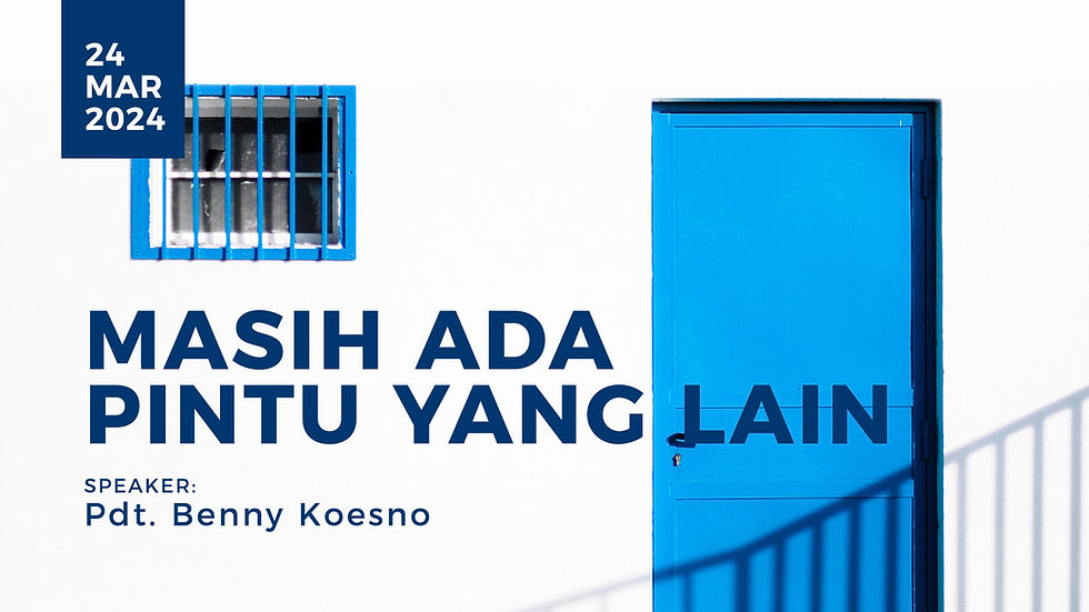 Benny Koesno - Masih ada Pintu yang Lain
