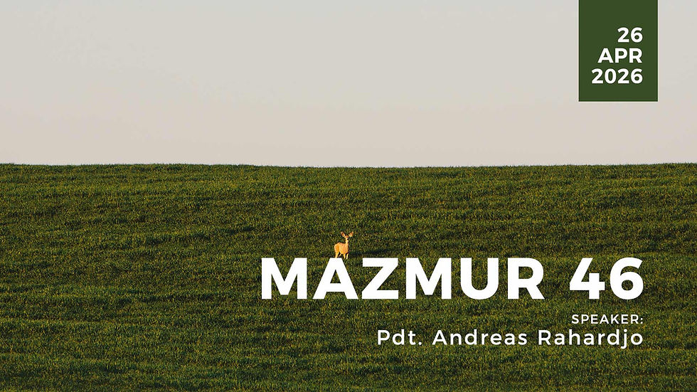 Andreas Rahardjo - Mazmur 46