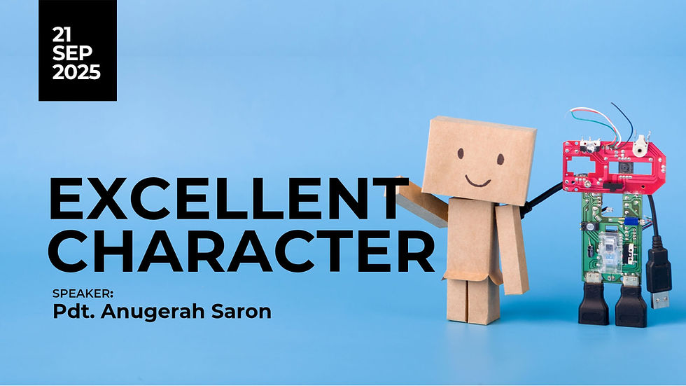 Anugerah Saron - Excellent Character (MDC Surabaya)