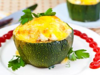 Zapallitos rellenos: un plato sano y muy fácil