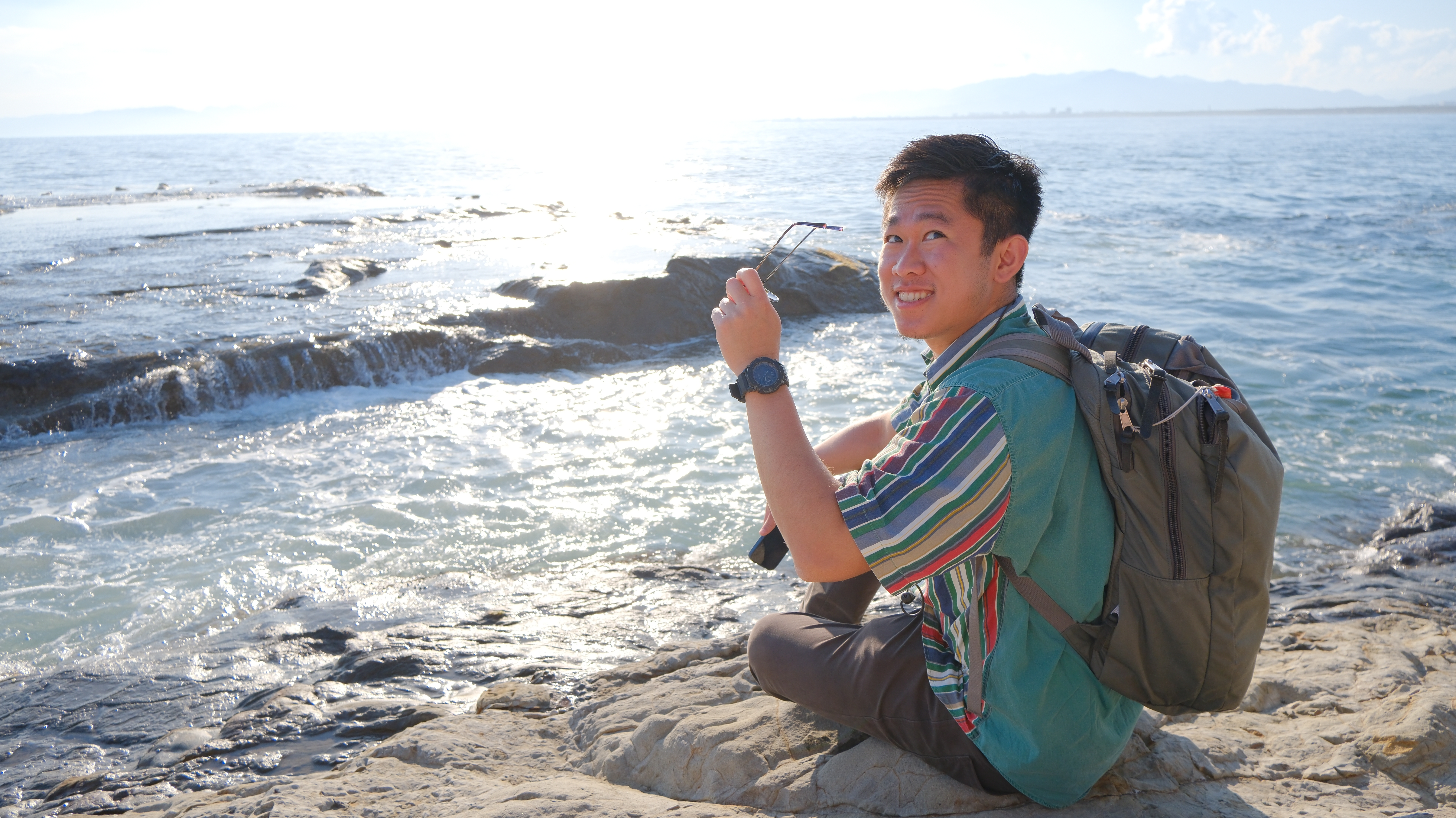 Jeffery by the sea.JPG