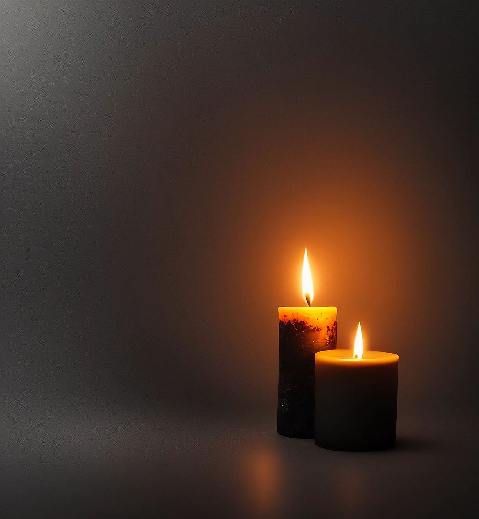 AI Generated candles