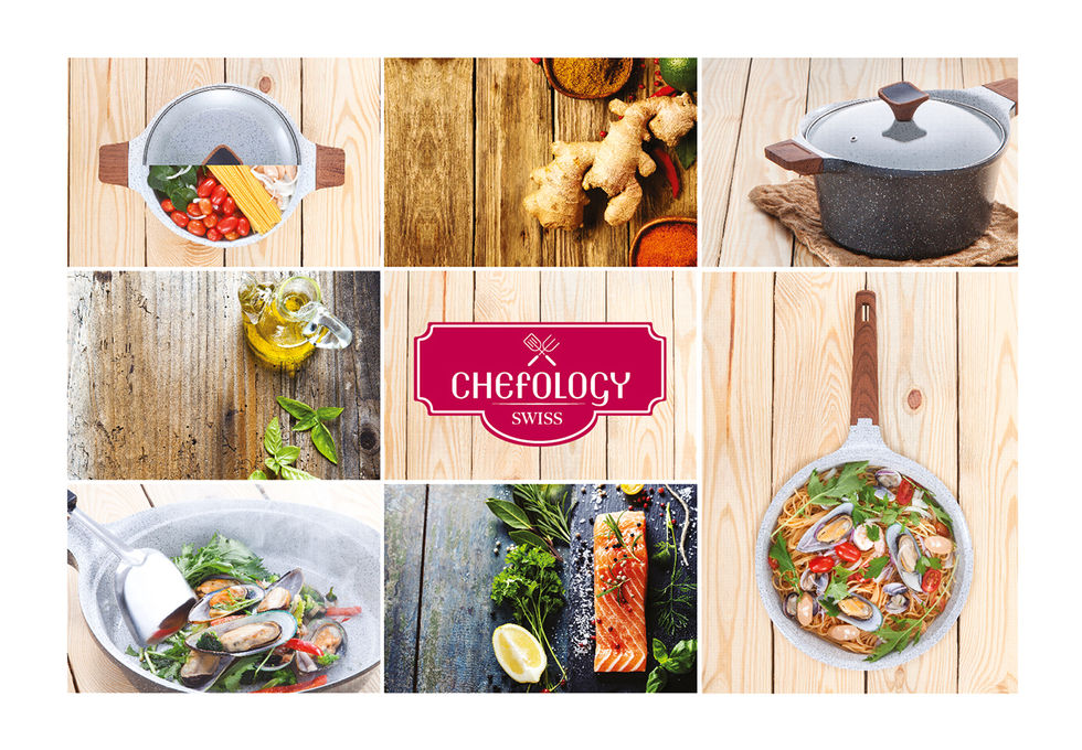 b) Chefology Mood Board