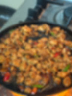 Sizzling Chicken Sisig