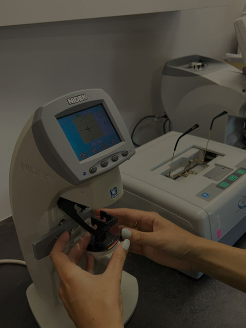 notre atelier en magasin optic vergely