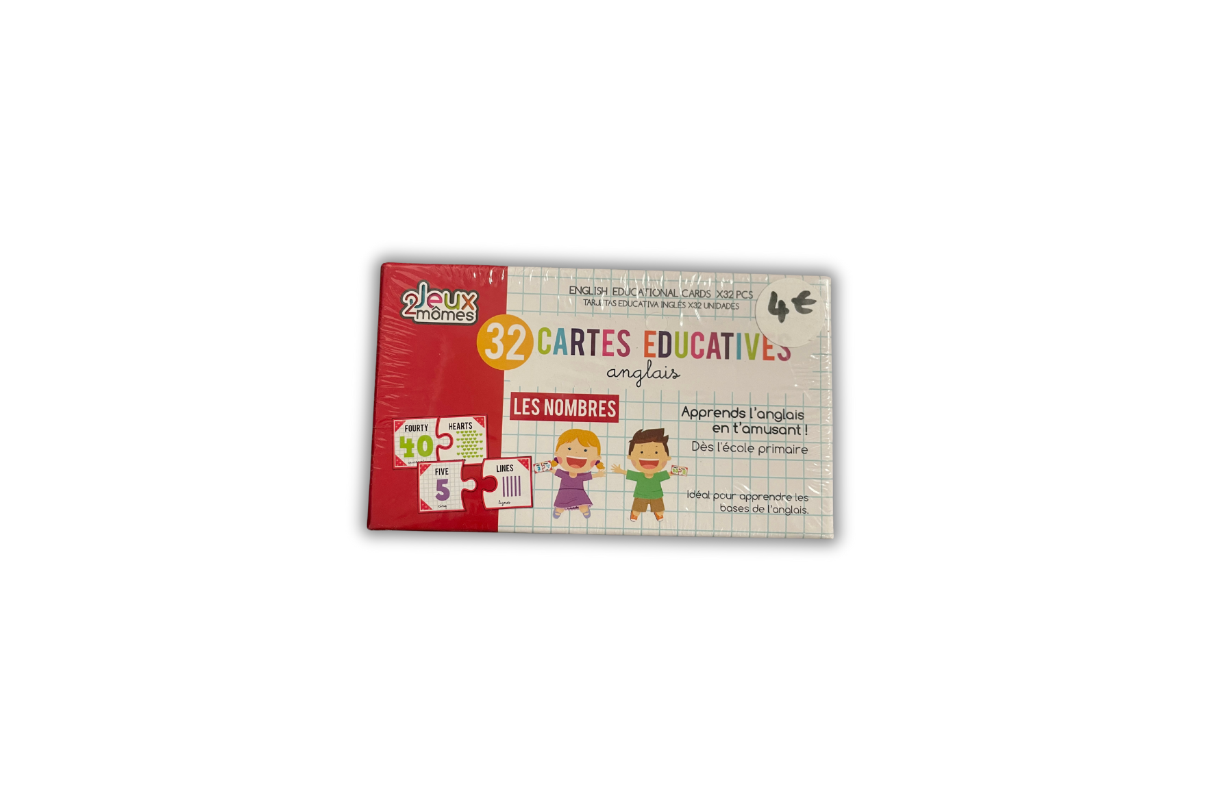 Cartes éducatives - les nombres