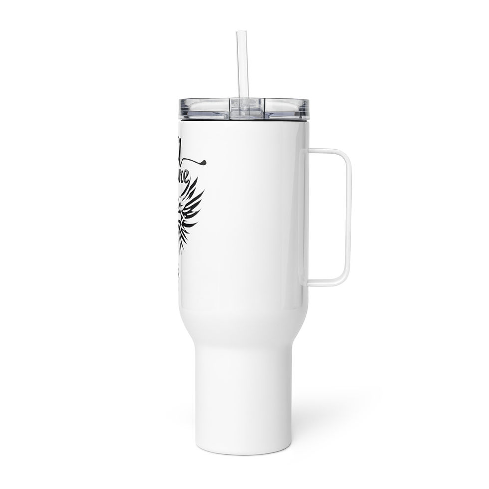 Thumbnail: Travel mug with a handle