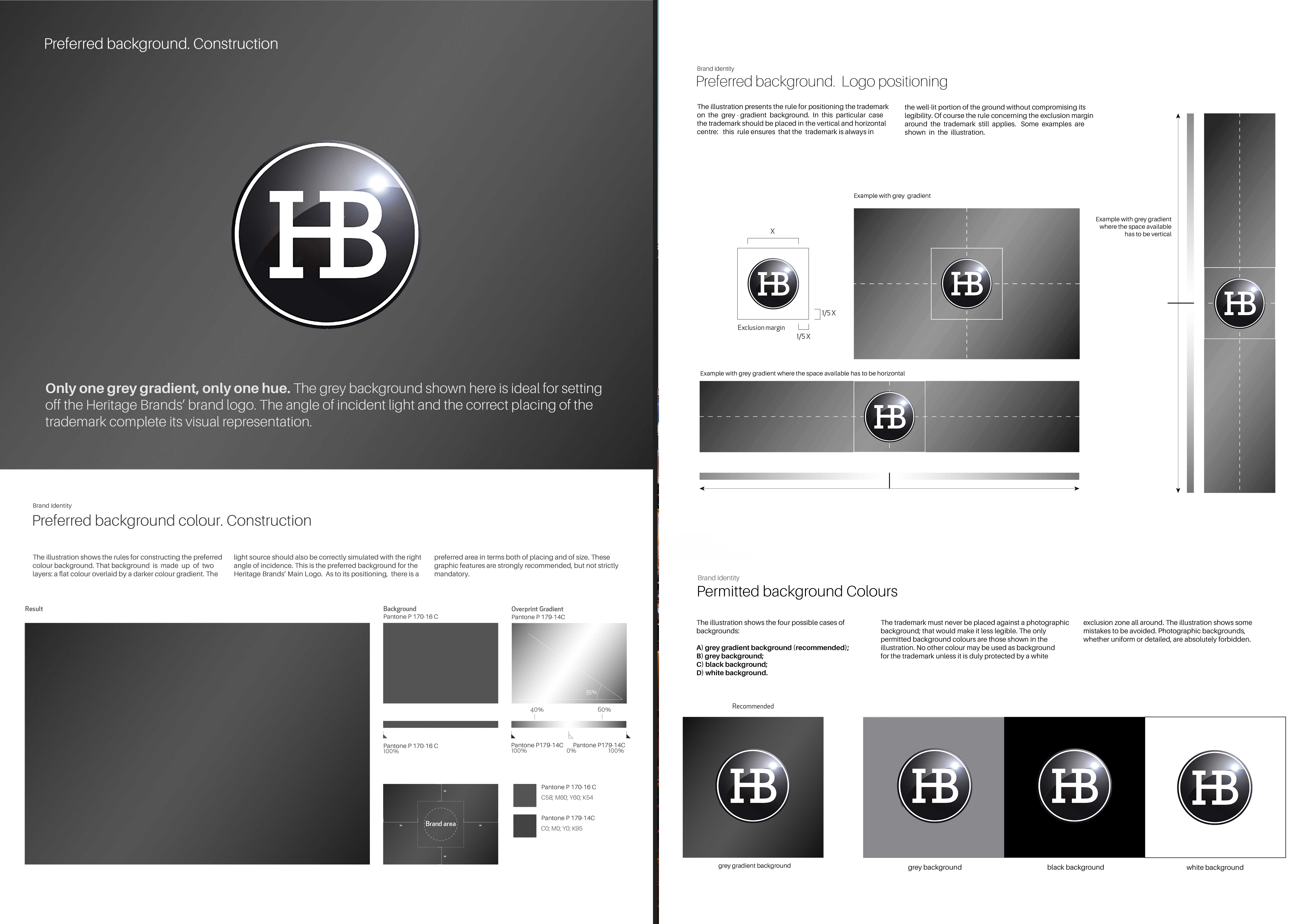 Heritage Brands typography and typeface guide