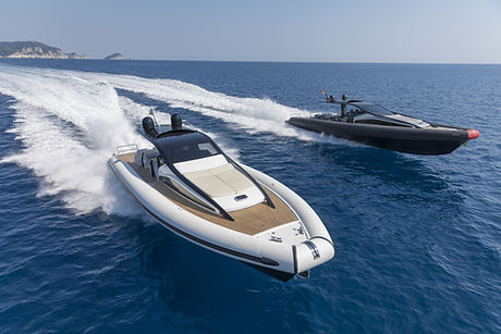 Wavebreaker Pursuit luxury performance RIB ballast system