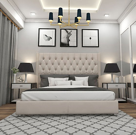 Well designed bedroom