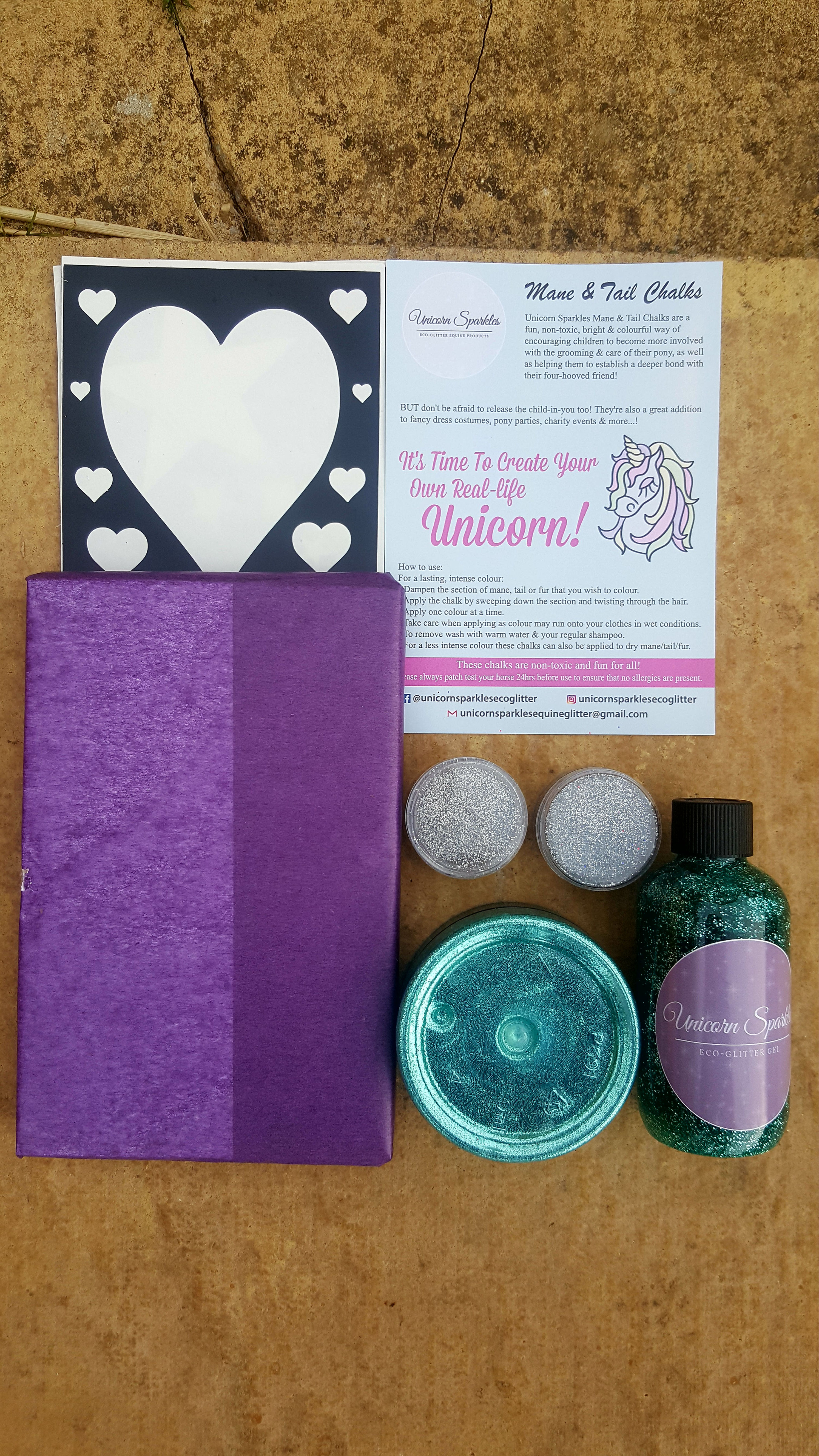 Unicorn Sparkles Gift Set - Hoof Oil Version