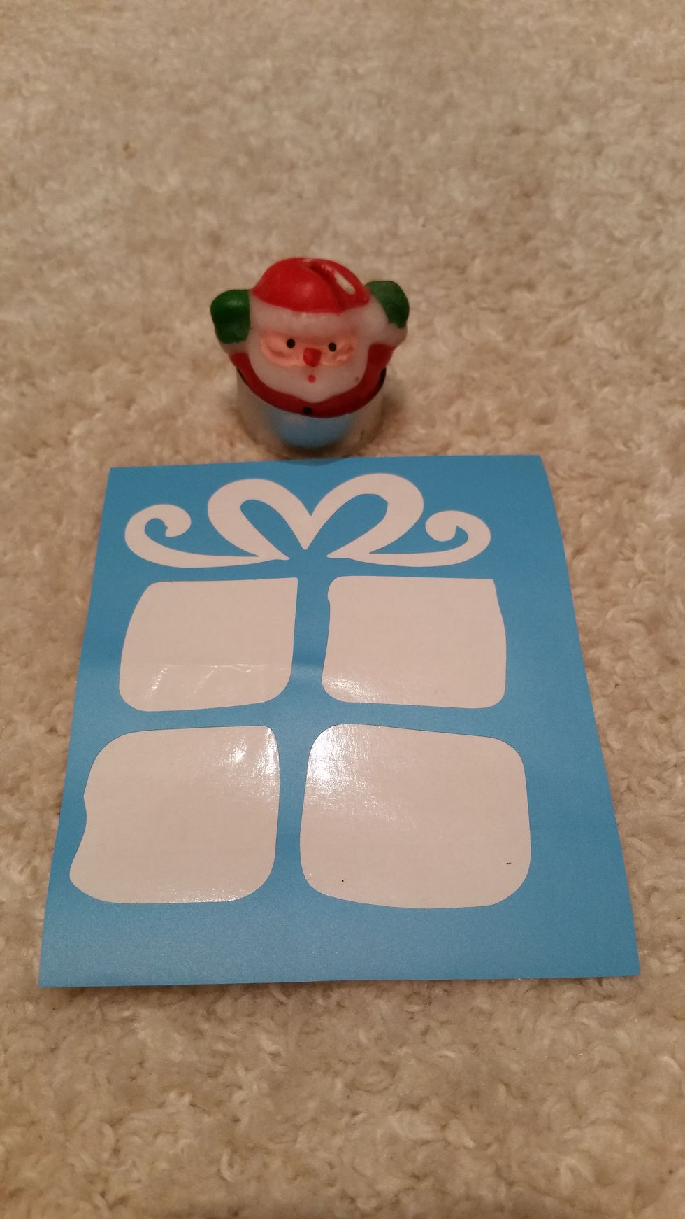Thumbnail: Unicorn Sparkles Christmas Tattoo Stencil Kit
