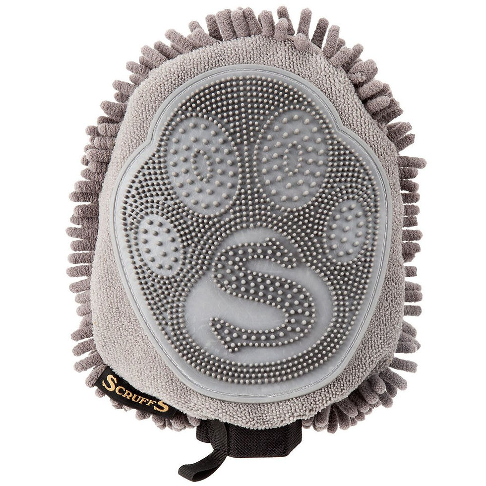 Thumbnail: Scruffs Noodle Dry Mat & Grooming Glove Set