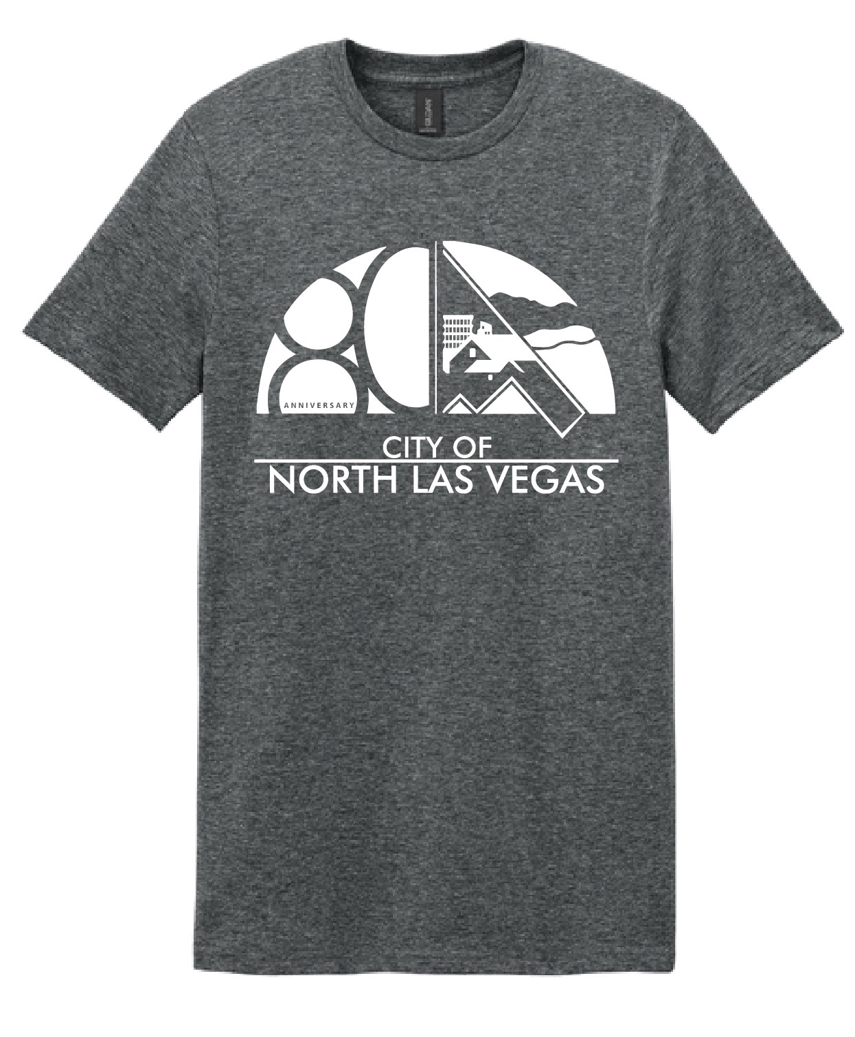 City of North Las Vegas 80th Anniversary T-shirt