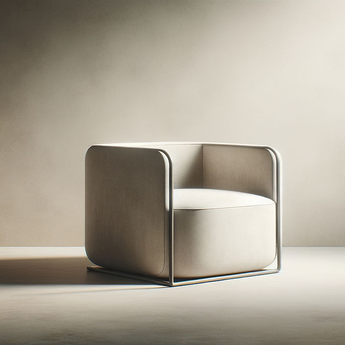 Designer workspace with tools and materials for interior design projects.