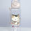 Thumbnail: 530ml 水墨動物透明彈蓋杯  530ml Ink Animal Water Bottle with Pop-up Lid