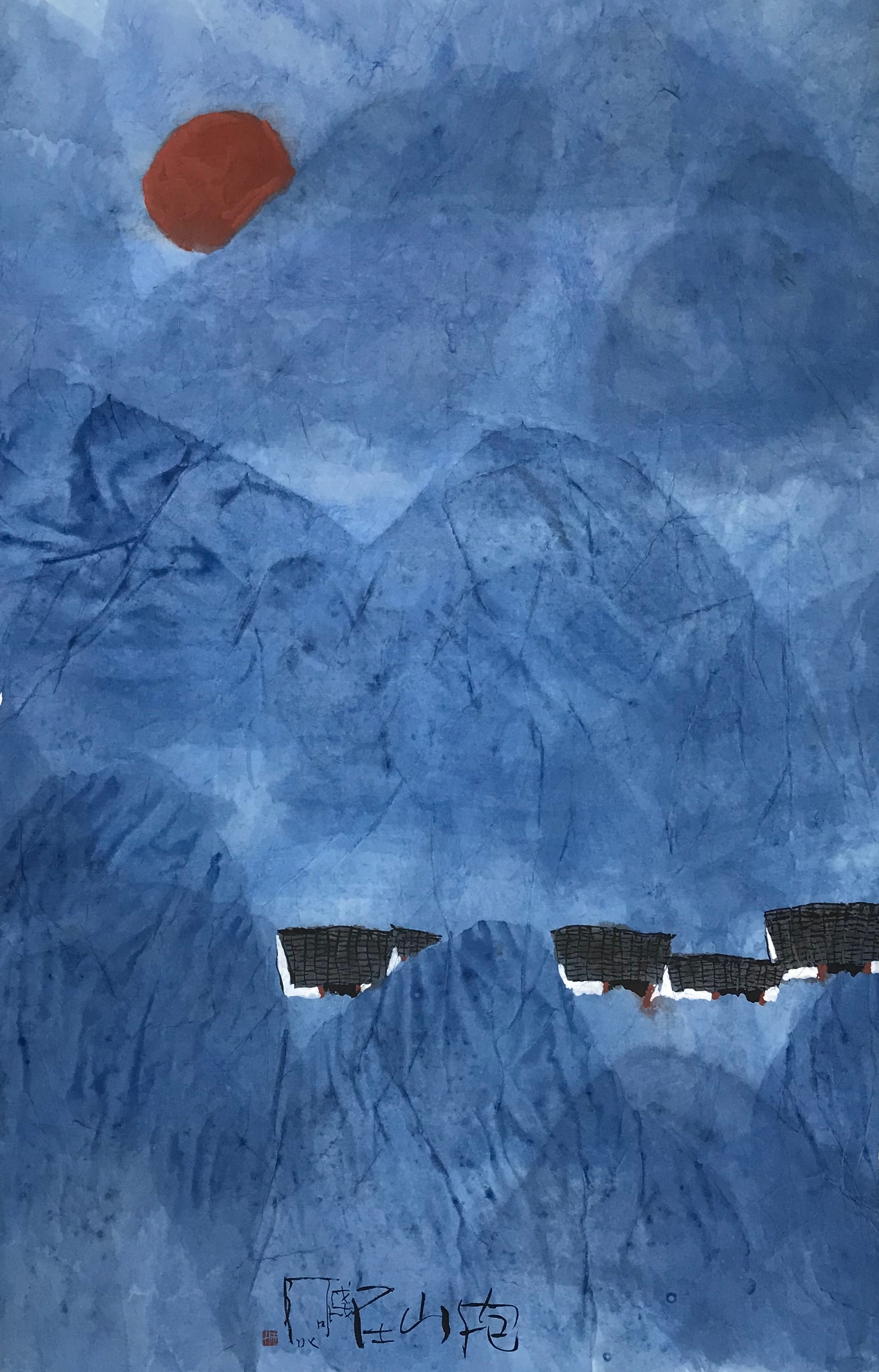 抱山在 Enjoy springtime in the mountains