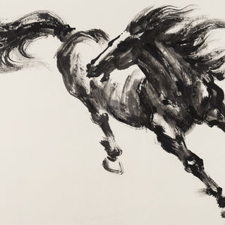 Kwok Ti Hong Galloping Horses 郭迪康奔馬