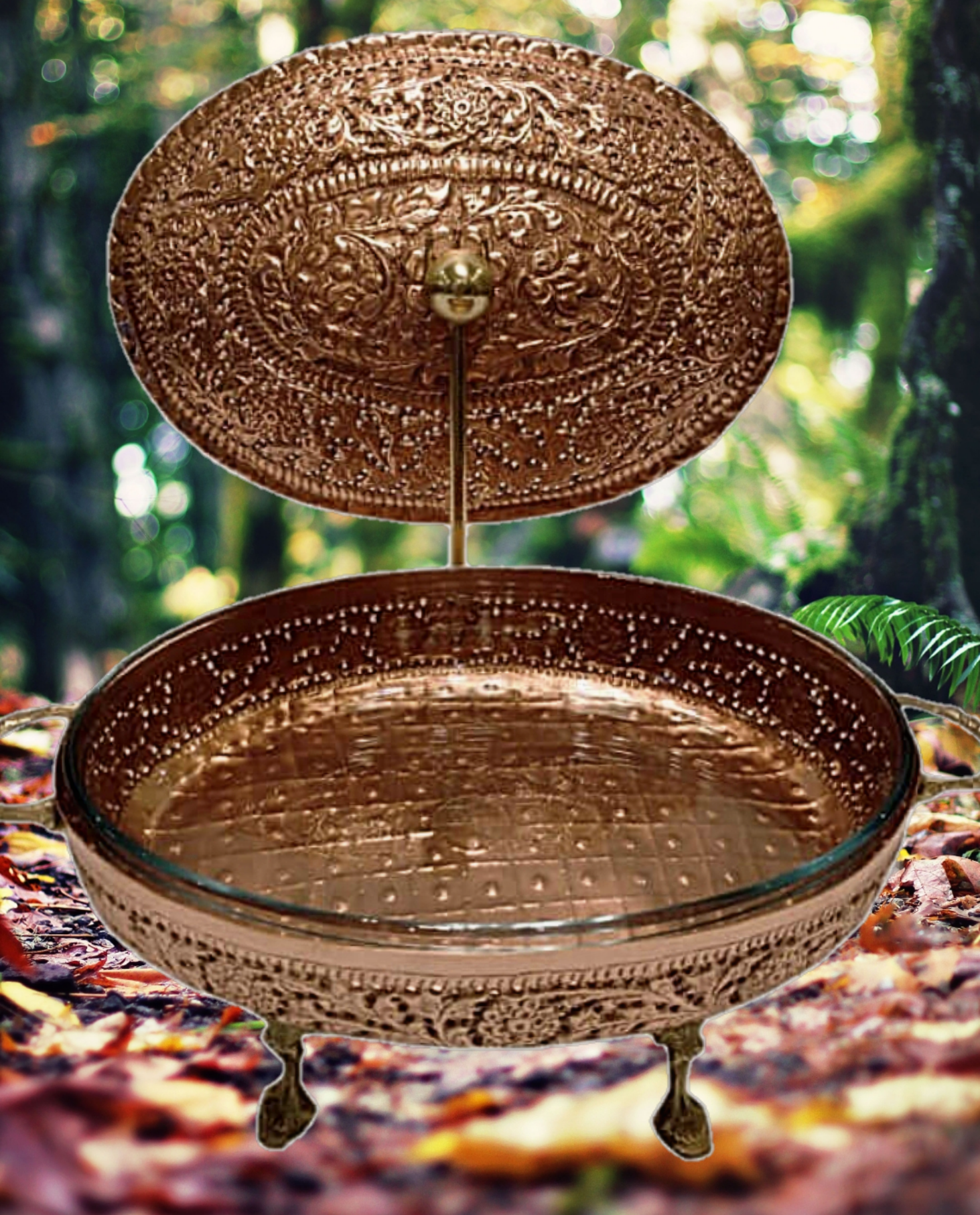Copper dish