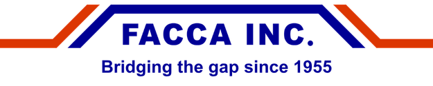 Facca INC. logo: Bridging the gap since 1955.