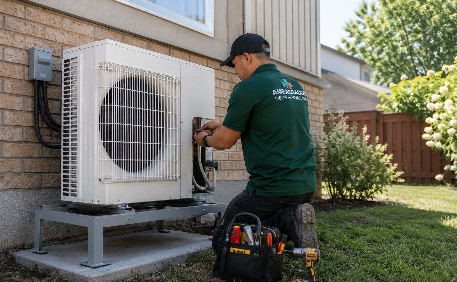 heat pump installation
