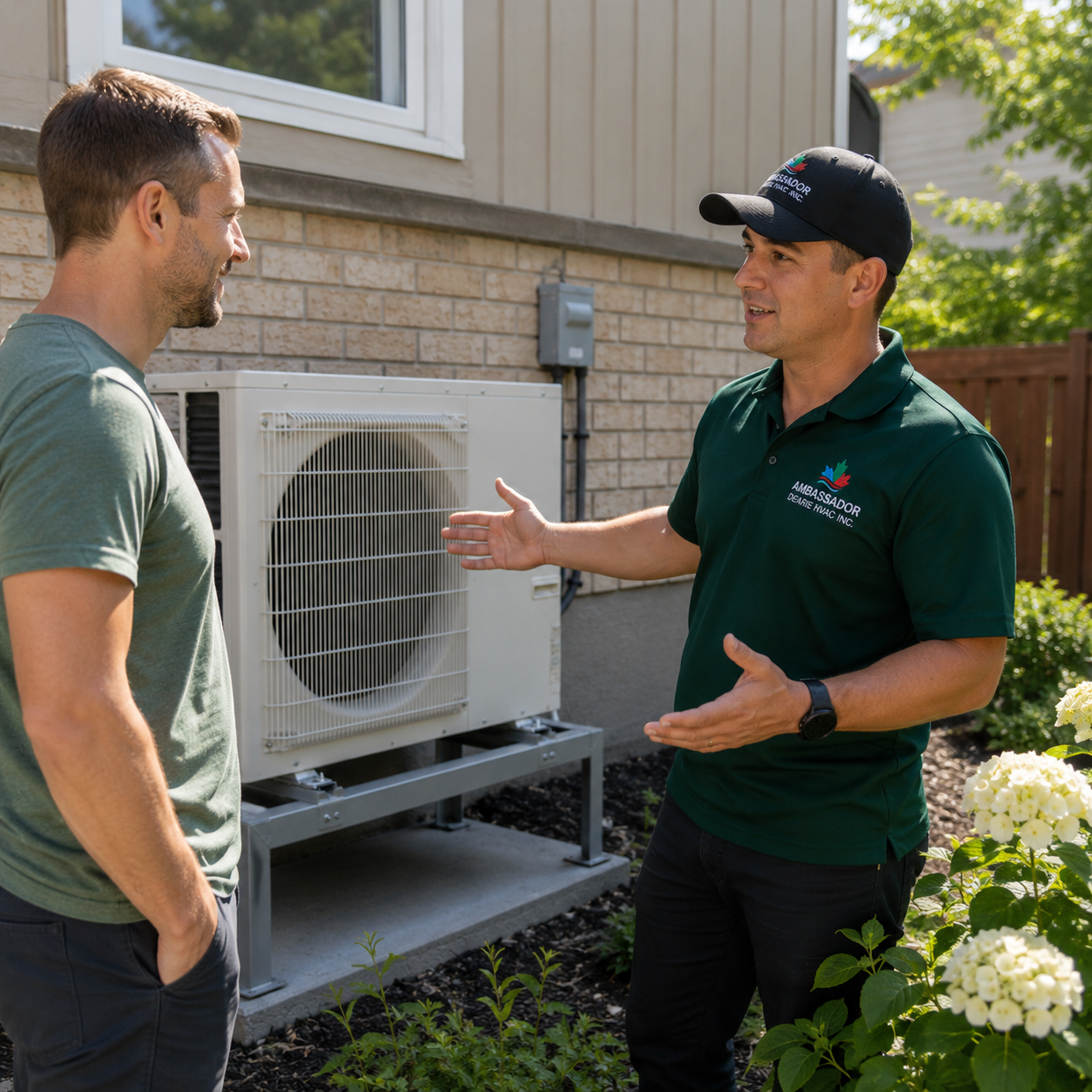 heat pump installation