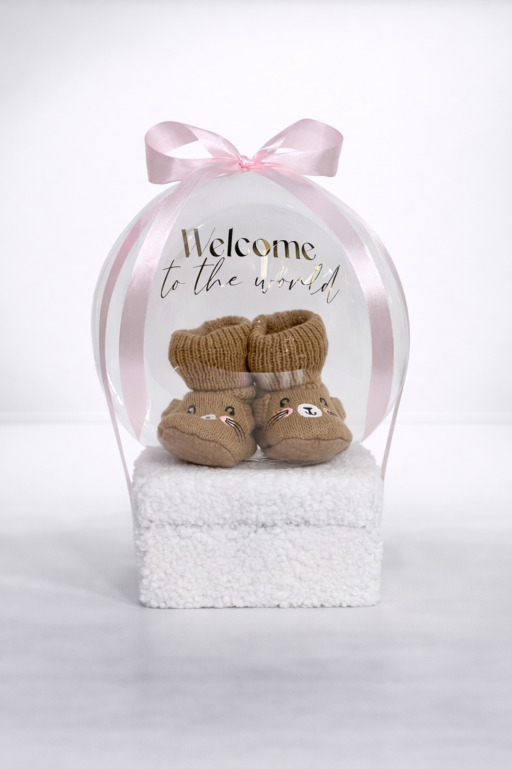 Bubbel Ballon Baby Cadeau – Welcome to the World
