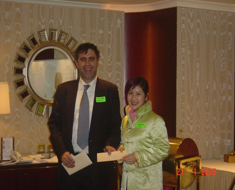 Myself with Donna Yiu from the HKRSA Secretariat, 2005