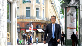 Hong Kong Finance Chief Courts Asset Managers on Europe Trip