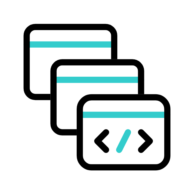 Icono de desarrollo web Digital Fénix