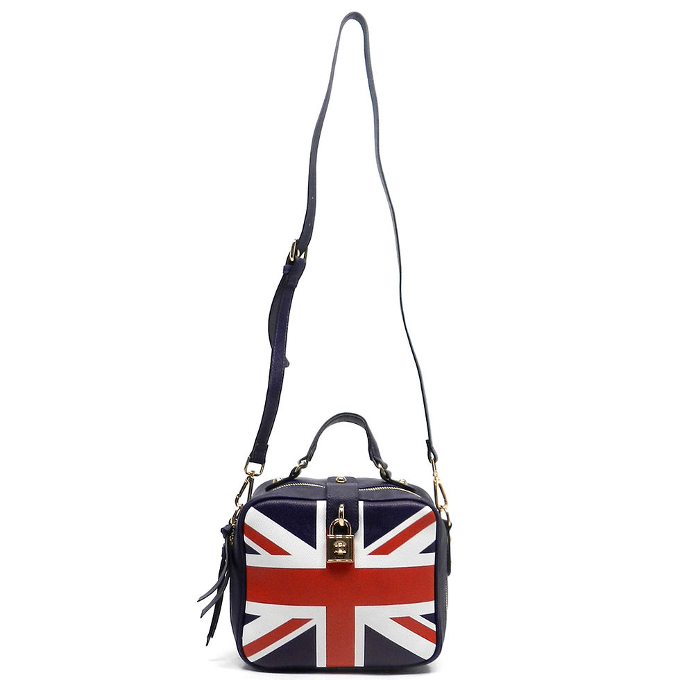 Thumbnail: British Yacht Twist Lock Satchel