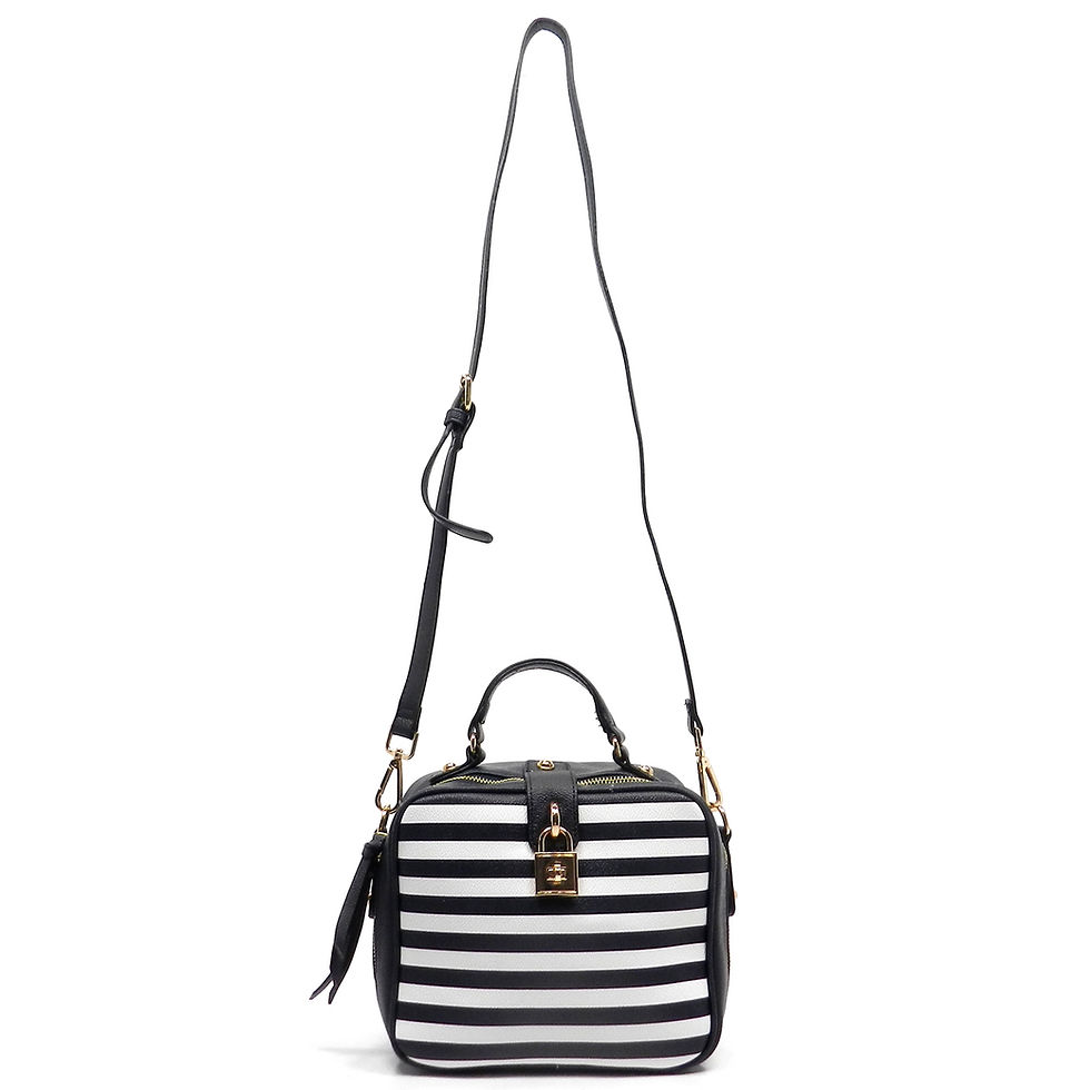 Thumbnail: Nautical Yacht Twist Lock Satchel