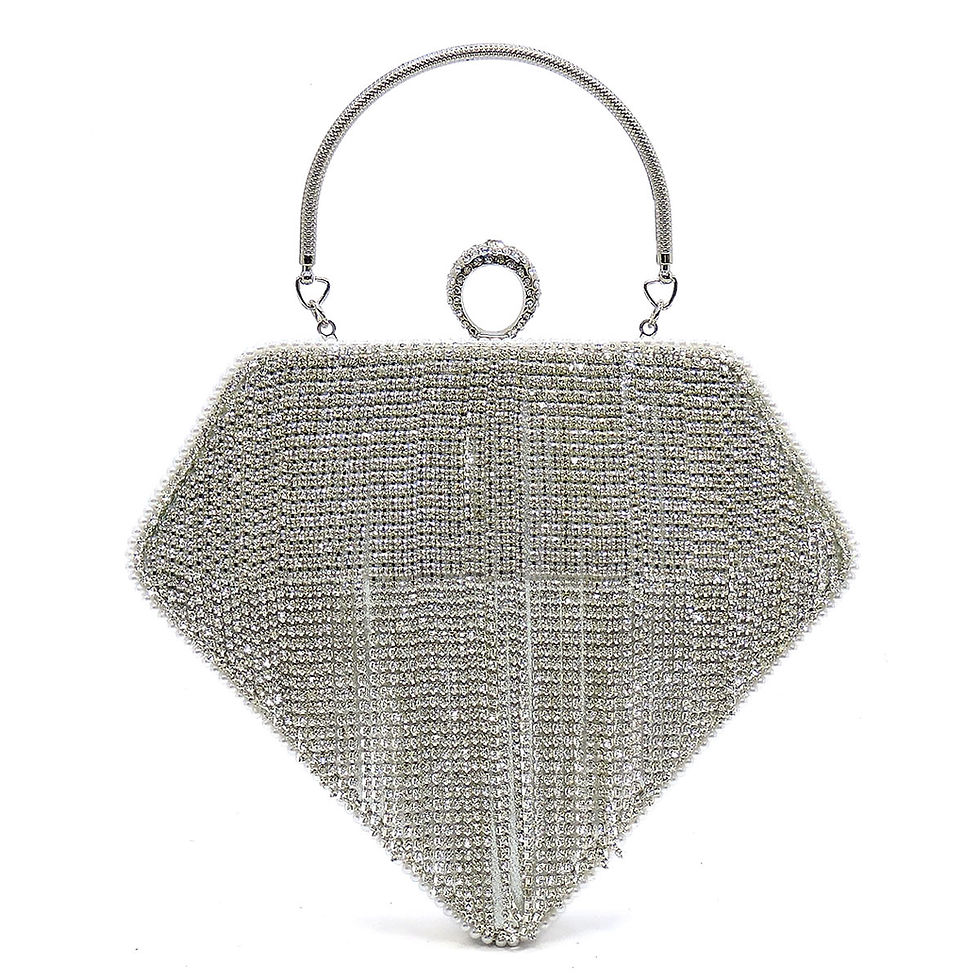 Thumbnail: Diamond Silver Rhinestone