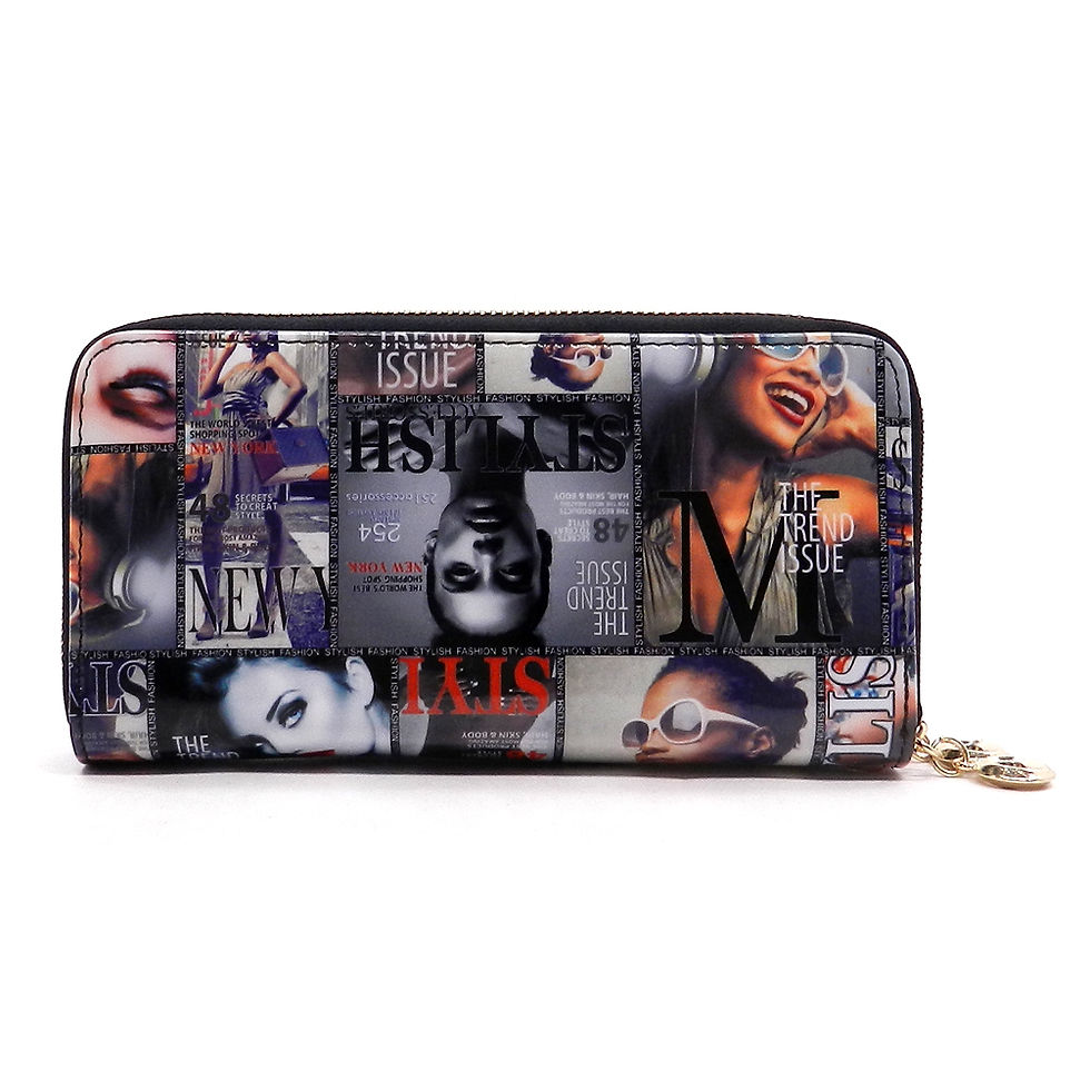 Thumbnail: She Exec Colorful Magazine Wallet