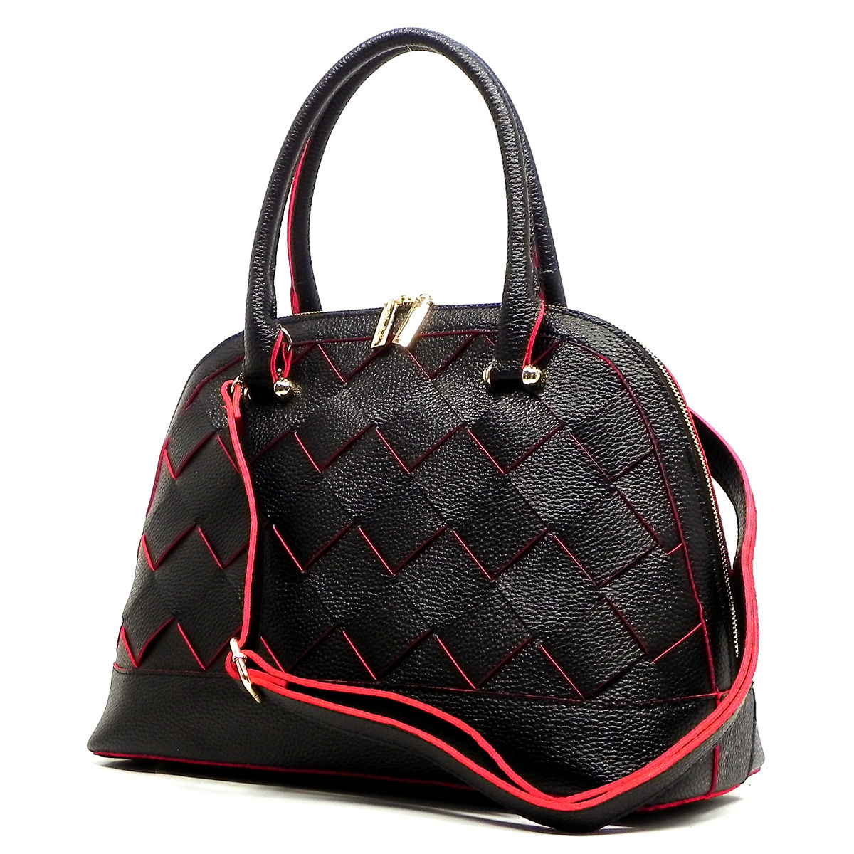 V.P. Braided Satchel