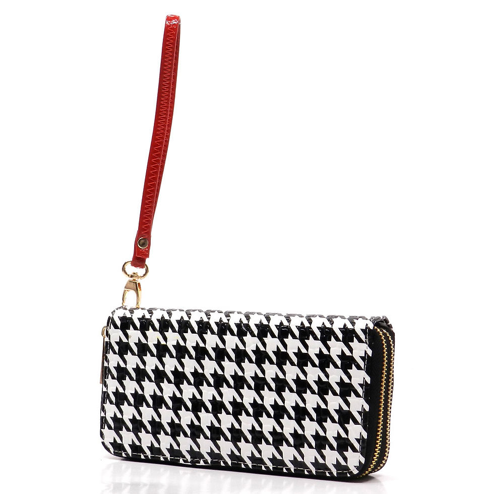 Thumbnail: Executive V.P. Houndstooth "RED" Wallet